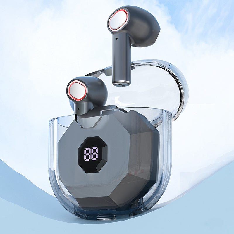 TWS Bluetooth Wireless Earphone Stereo HiFi Sound Low Delay Sports Headset with Digital Display Charging Case TWS Bluetooth Wireless Earphone Stereo HiFi Sound Low Delay Sports Headset with Digital Display Charging Case